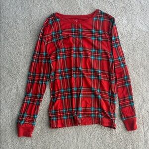 FabKids Red and Blue Plaid Shirt